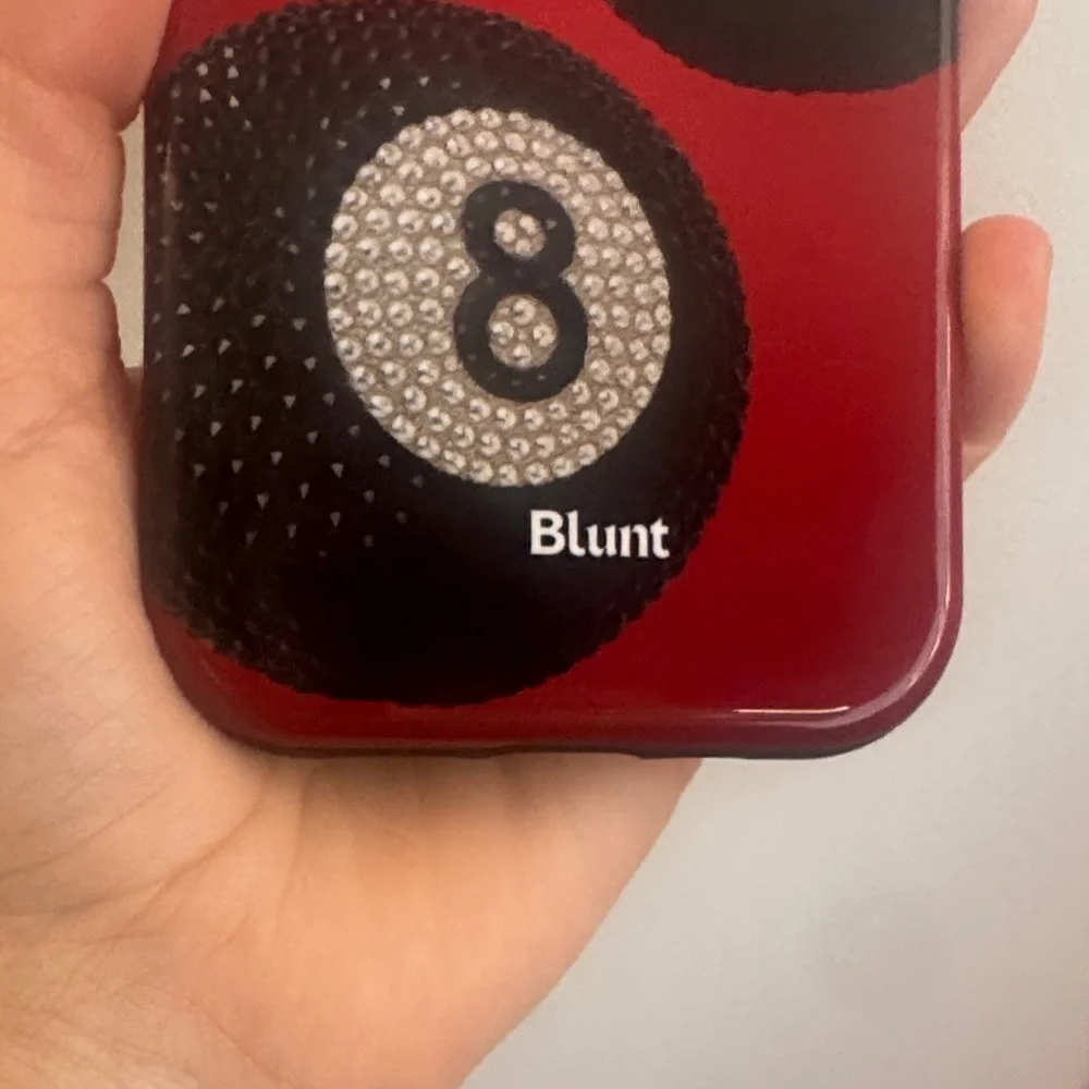 Red 8 Ball iPhone 15 pro Case MagSafe